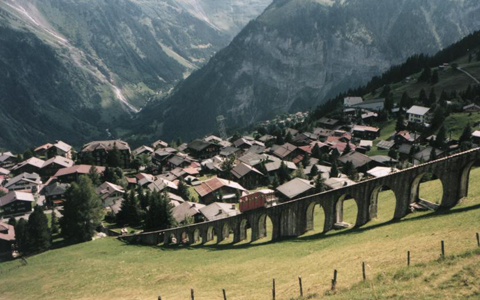 What is a funicular railway?